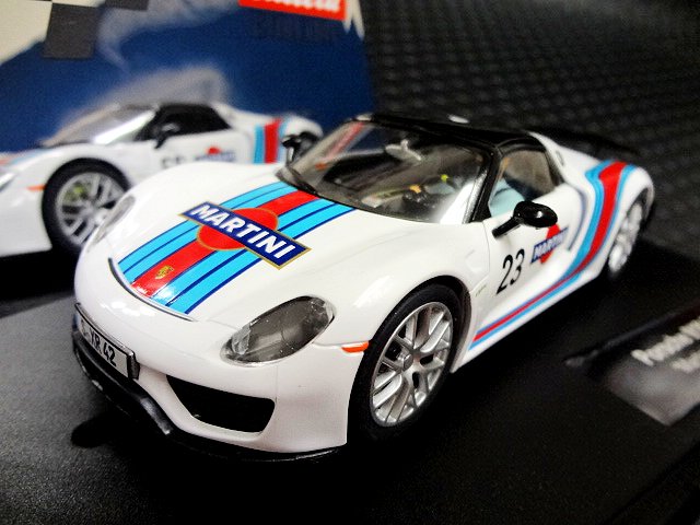 Carrera 132 ｽﾛｯﾄｶｰ 27467◇ Porsche 918 Spyder Martini Racing 2014