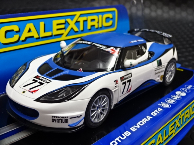 Scalextric 1/32 ｽﾛｯﾄｶｰ C3599 ◇ LOTUS EVORA GT4 BRITISH GT 2014 