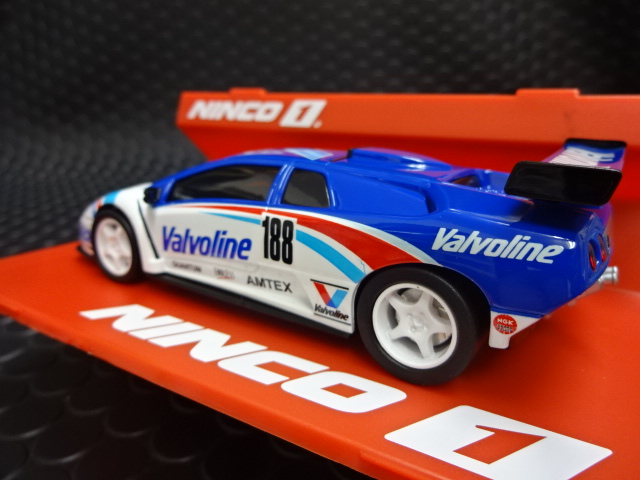 Ninco 1/32 ｽﾛｯﾄｶｰ 55042◇Lamborghini Diablo GTR ＃”Valvoline” 絶版