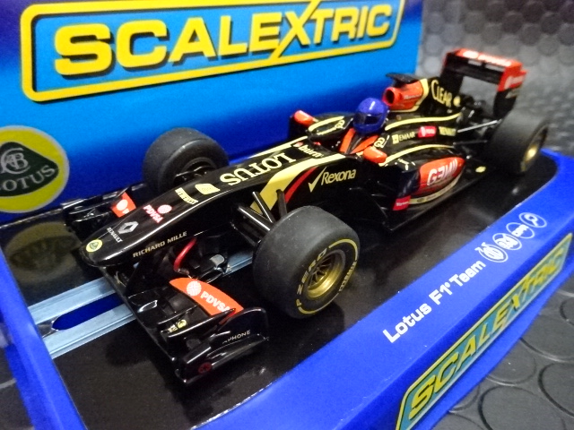 Scalextric 1/32 ｽﾛｯﾄｶｰ C3518 ◇Lotus Renault GP Romain Grosjean 