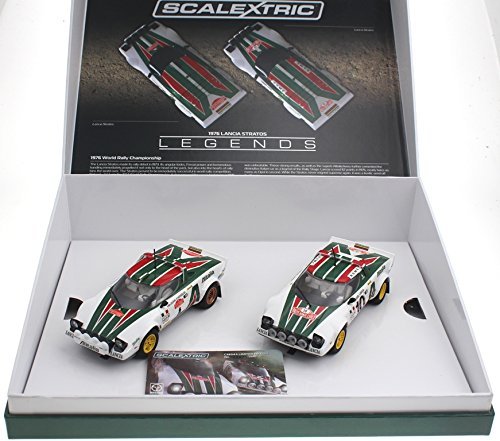 Scalextric 1/32 ｽﾛｯﾄｶｰ C3894A ◇Lanica Stratos 1976 Rally