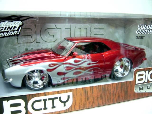 DUB CITY 1/18 ﾐﾆｶｰ 絶版☆'68 CAMARO BigTimeMuscle お宝絶版商品