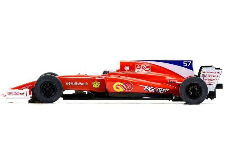 Scalextric 1/32 ｽﾛｯﾄｶｰ C3958◇2017 Formula One Car – Red 鮮やかな