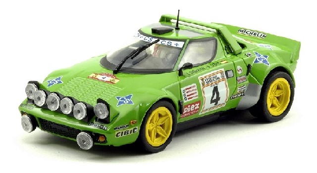 Team Slot 1/32 ｽﾛｯﾄｶｰ 11512◇LANCIA STRATOS #4/J,Bagration & N,Llopis RALLY  ESPANA 1979 入荷しました！◇鮮やかなライムグリーン！！ | NASCAR・スロットカー・ミニカーの専門店<<サッキーズ・コレクションズ大阪>>  by CAR-BOX