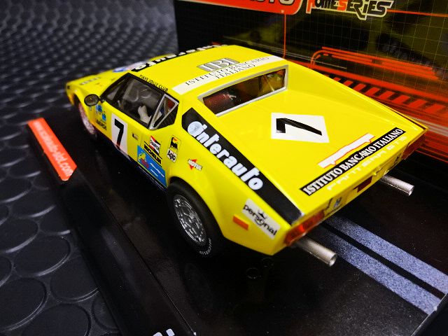 Scaleauto 1/32 ｽﾛｯﾄｶｰ SC6035◇DeTOMASO PANTERA #7 Beurlys Inter
