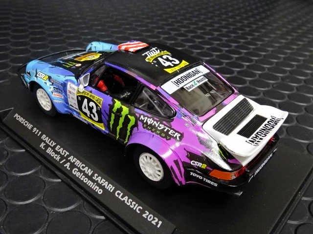 FLY 1/32 ｽﾛｯﾄｶ- A2054 ◇ Porsche 911 #43/Ken Block. East African