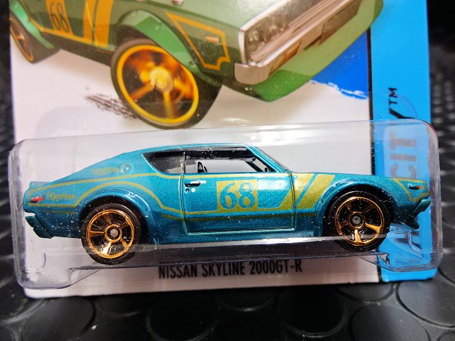 ﾎｯﾄｳｨｰﾙ 1/64 ﾀﾞｲｷｬｽﾄﾓﾃﾞﾙ H/W 2015☆NISSAN SKYLINE 2000GT-R