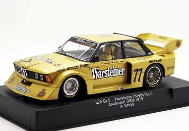 SW41A Racer Sideways BMW 320 Group 5 FAL TZ Jaegermeister Team DRM Nurburgring 1977 14 H Grohs 1 32 Slot Car