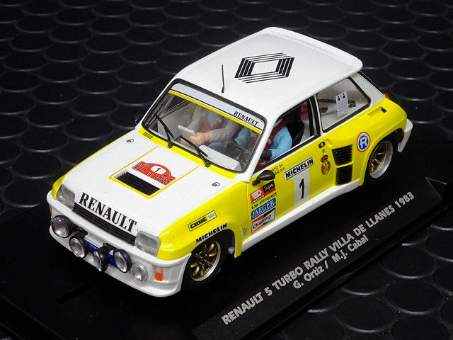 FLY 1/32 ｽﾛｯﾄｶｰ 03703◇Renault 5 Turbo #1/Genito Ortiz-Maria Jesus