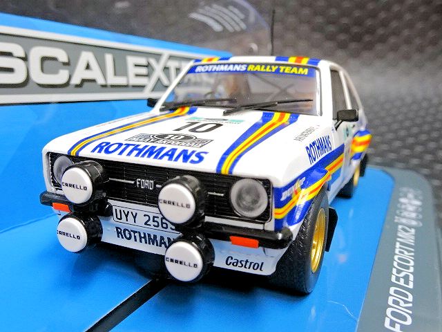 Scalextric 1/32 ｽﾛｯﾄｶｰ C3749F◇Ford Escort MK2 - #10 Acropolis