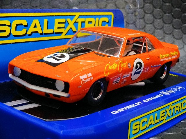 Scalextric 1/32 ｽﾛｯﾄｶｰ C3611◇ CHEVROLET CAMARO TRANS-AM 1969 #2