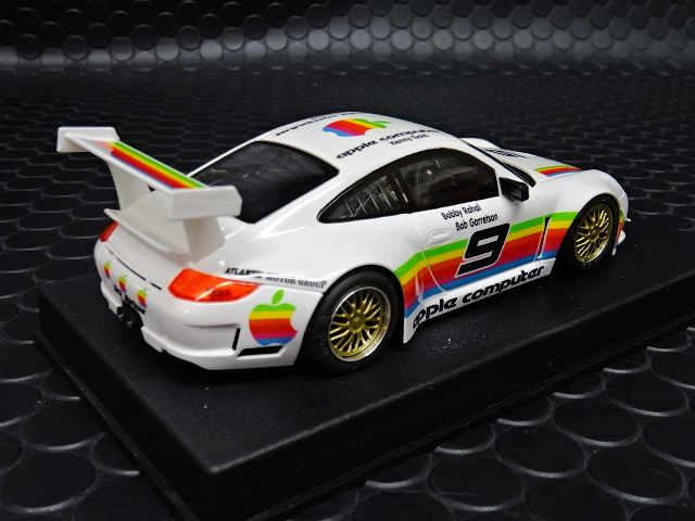 NSR 1/32 ｽﾛｯﾄｶｰ NSR-0388AW◇ Porsche 997 GT3 #9 Apple Tribute