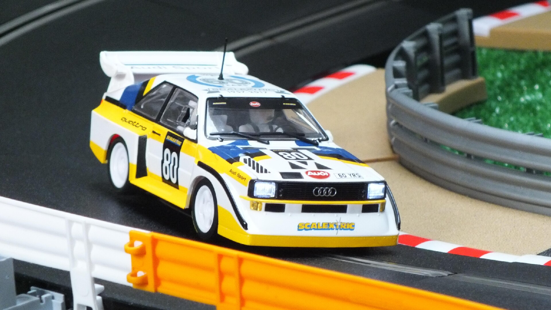 Scalextric アウディスポーツ クワトロ S1 E2 C3828A 限定 Scalextric 1/32 ｽﾛｯﾄｶｰ C3828A◇Scalextric 60th-Anniversary
