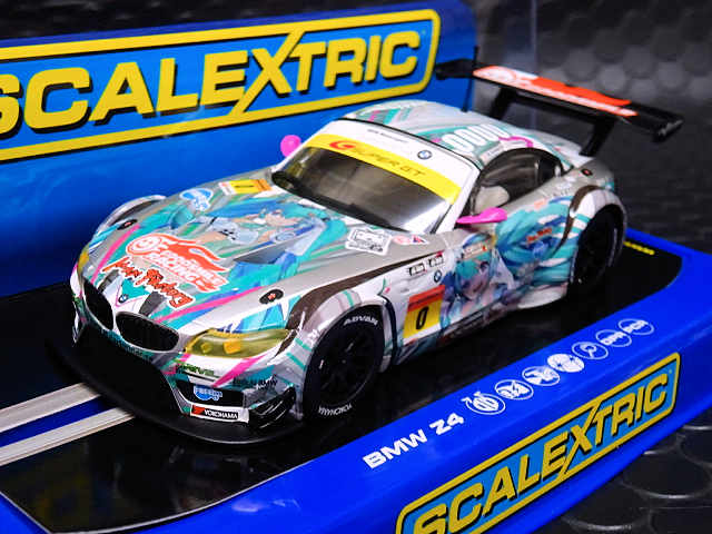 Scalextric 1/32 ｽﾛｯﾄｶｰ C3625◇ BMW Z4 GT3 Team UKYO-HATSUNE MIKU