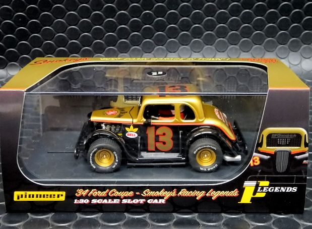 Pioneer 1/30 ｽﾛｯﾄｶｰ P083◇Pioneer Legends '34 Ford Coupe #13