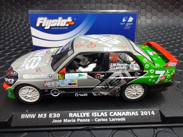 BMW M3 E30 24H SPA 1988 1/32 スロットカー FLY Fly BMW M3 E30 24h. Spa-Francorchamps 1988 Slot Car 1/32