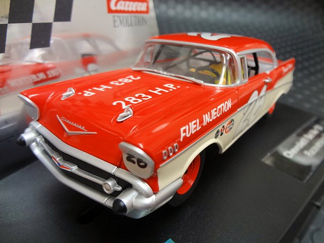 Carrera Evolution 1/32 ｽﾛｯﾄｶｰ 27376 ◇1957 Chevrolet Bel Air Coupe