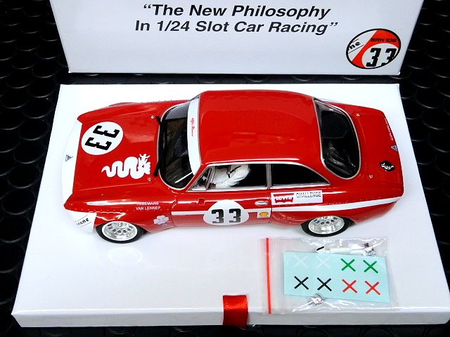 BRM 1/24 ｽﾛｯﾄｶｰ BRM-105 ◇ BRM Alfa Romeo GTA 1300 Junior #33, 4h Jarama  1972 1/24ミニサルーンカーシリーズに「アルファ1300GT ジュニア」登場！☆コレはお薦め。 |  NASCAR・スロットカー・ミニカーの専門店<<サッキーズ・コレクションズ大阪>> by CAR-BOX