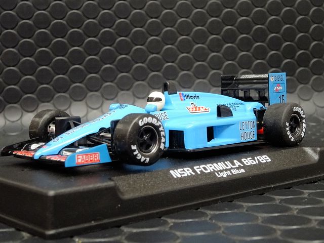 NSR 1/32 ｽﾛｯﾄｶｰ 0126◇Formula 86/89 ”LEYTON HOUSE” 実力派NSRのF1 