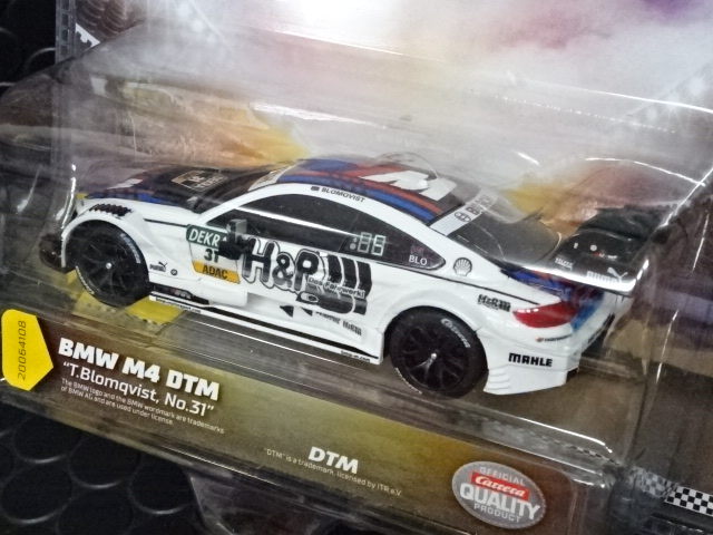 Carrera-Go ｽﾛｯﾄｶｰ 1/43 64108◇ BMW M4 DTM #31/T.Blomqvist カレラGo