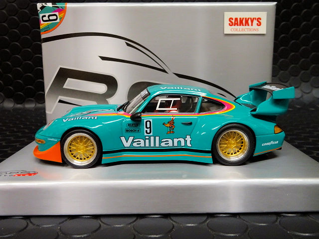 Revoslot 1/32 ｽﾛｯﾄｶｰ RS0137◇ Porsche 911 GT2 #9 ”Vaillant
