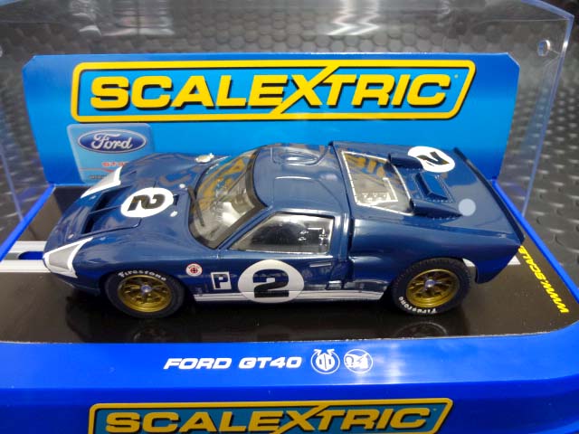 scalextric1/32 ｽﾛｯﾄｶｰ C3066◇Ford GT40 MKII 1966 #2 Dan Gurney