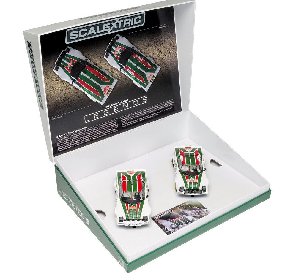 Scalextric 1/32 ｽﾛｯﾄｶｰ C3894A ◇Lanica Stratos 1976 Rally