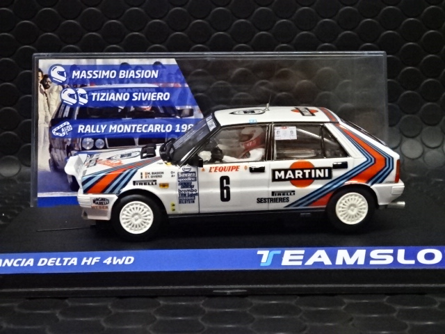 Team Slot 1/32 ｽﾛｯﾄｶｰ tm-12906◇Lancia Delta HF ”Martini” #6