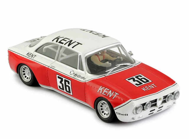 Revoslot 1/32 ｽﾛｯﾄｶｰ RS0174◇ Alfa Romeo GTA Kent #36 GP Brno 1971
