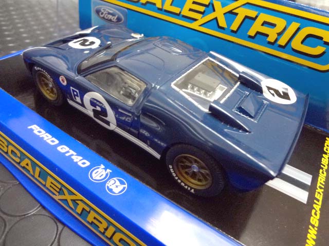 scalextric1/32 ｽﾛｯﾄｶｰ C3066◇Ford GT40 MKII 1966 #2 Dan Gurney