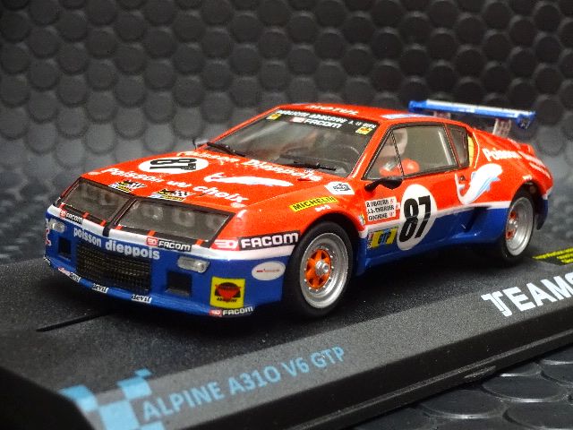 Team Slot 1/32 ｽﾛｯﾄｶｰ TS-12801◇ RENAULT ALPINE A310 V6 GTP #87 