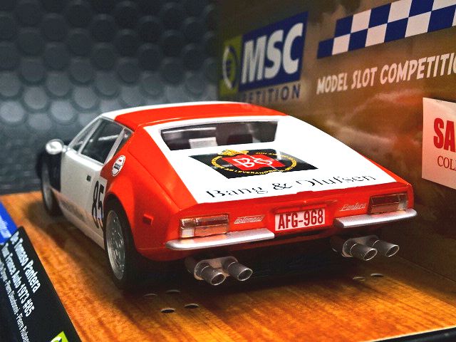 MSC 1/32 ｽﾛｯﾄｶｰ 6029◇ DeTomaso Pantera Tour France Auto 1973 ＃85 - Bernard  De Dryver 、Pierre Dieudonne、Pierre Rubens ☆パンテーラ！！ |  NASCAR・スロットカー・ミニカーの専門店u003cu003cサッキーズ・コレクションズ大阪u003eu003e by CAR-BOX