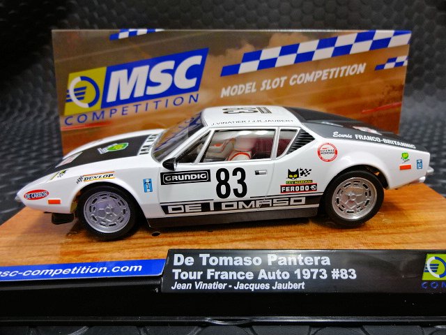 MSC 1/32 ｽﾛｯﾄｶｰ 6040◇ DeTomaso Pantera Gr.3 #83 Gr.3 - Tour