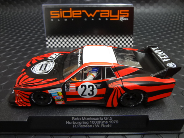 RACER / SIDEWAYS 1/32 ｽﾛｯﾄｶｰ SW16◇LANCIA BETA MONTECARLO Gr