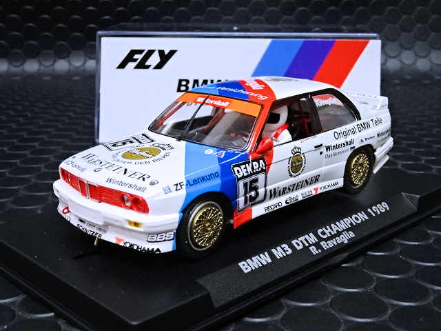 Carerra GO  M3DTM スロットレーシング ドイツ車 ビーエム FLY 1/32 ｽﾛｯﾄｶｰ A2099 ◇ BMW M3 E30 DTM Champion 1989. #15/Roberto