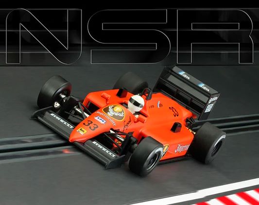 NSR 1/32 ｽﾛｯﾄｶｰ 0125◇Formula 86/89 ”JAGERMEISTER” 実力派NSRのF1