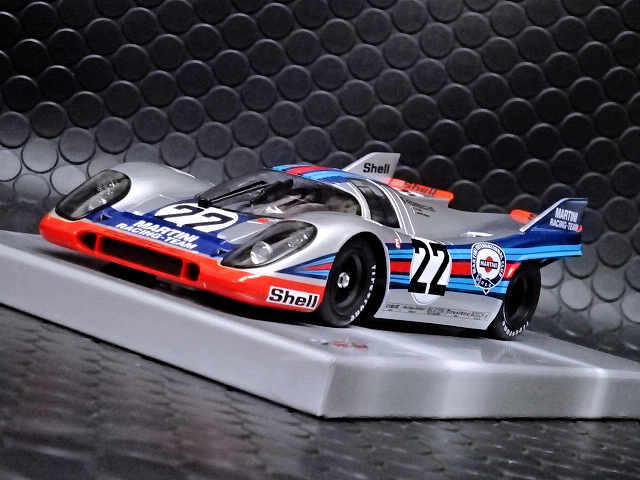 BRM 1/24 ｽﾛｯﾄｶｰ BRM-206◇Porsche 917K #22/V. Elford - G
