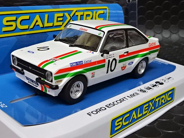 scalextric1/32 ｽﾛｯﾄｶｰ C4208◇ Ford Escort MK2 ”Castrol Edition 