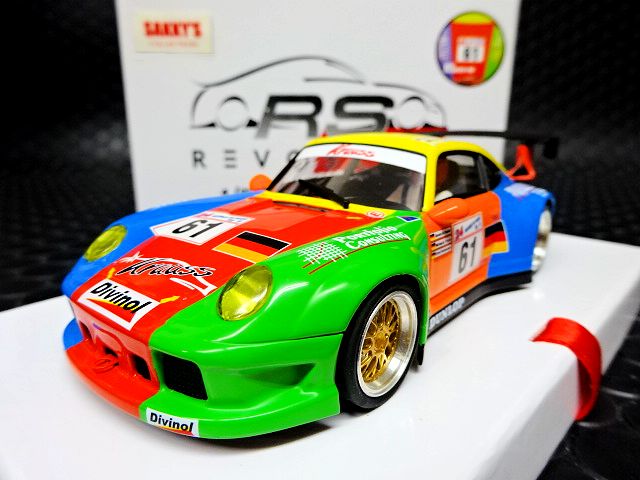 Revoslot 1/32 ｽﾛｯﾄｶｰ RS0018◇Porsche 911 GT2. #61 ”Krauss Race