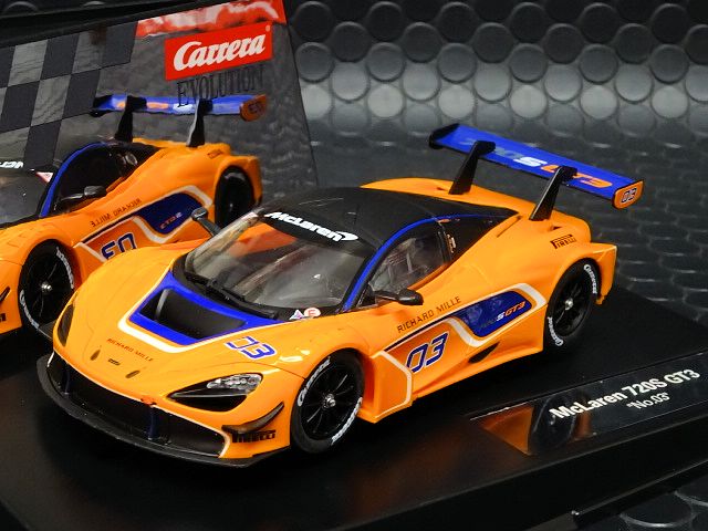 カレラデジタル132スロットカー「マクラーレン720SGT3」新品未開封未使用 Carrera Evolution 132 スロットカー 27609 ◇MCLAREN 720S GT3
