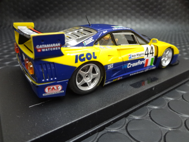 FLY 1/32 ｽﾛｯﾄｶｰ 049101◇FERRARI F40 LM #44 LE MANS 1996 OLOFFSON / DELA NOCE  / ROSENBLAD☆走り自慢のF40/ルマン仕様が再入荷！ | NASCAR・スロットカー・ミニカーの専門店<<サッキーズ・コレクションズ大阪>>  by CAR-BOX