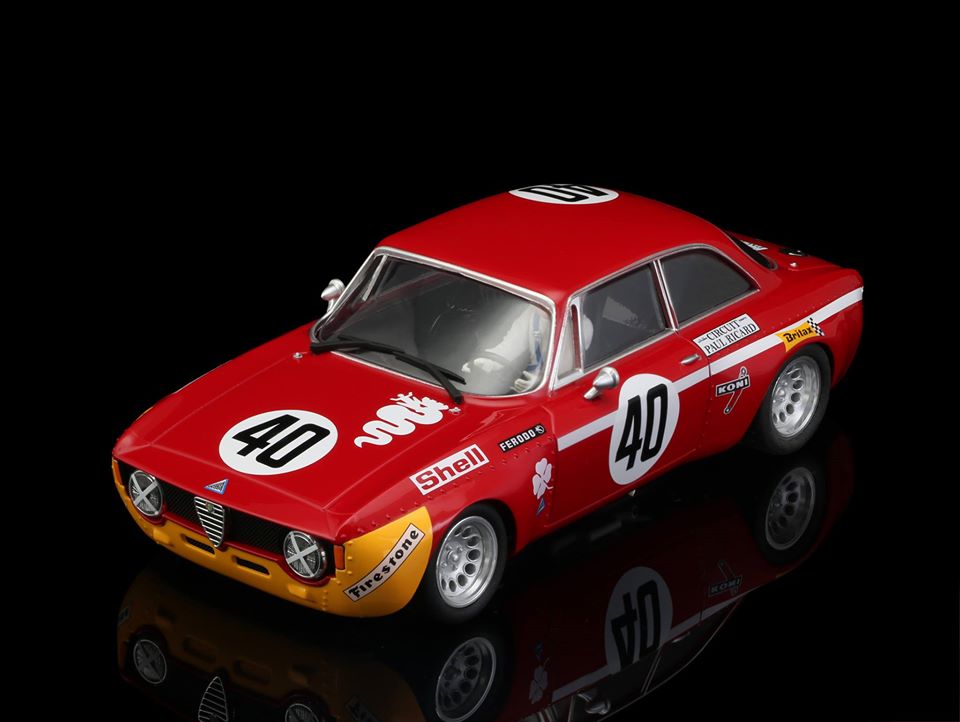 BRM 1/24 ｽﾛｯﾄｶｰ BRM-106 ◇ Alfa Romeo GTA 1300 Junior #40, 12h