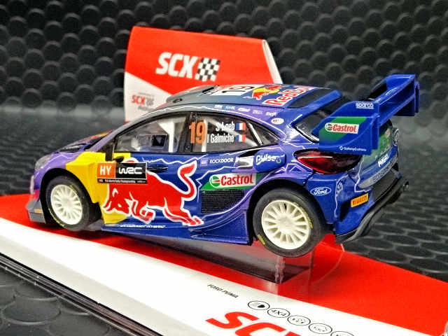 SCX 1/32 ｽﾛｯﾄｶｰ U10451◇ Ford Puma #19 Sebastien Loeb. WRC 