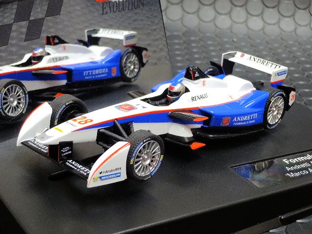 Carrera 1/32 ｽﾛｯﾄｶｰ 27503◇ FORMULA-E RENAULT #28/MARCO ANDRETTI