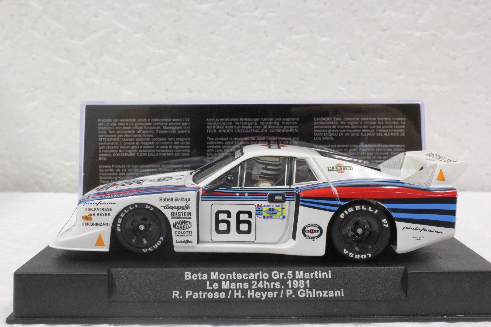 RACER / SIDEWAYS 1/32 ｽﾛｯﾄｶｰ SW54◇Lancia Beta Montecarlo .Gr-5 