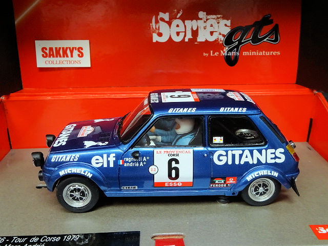 LeMans miniatures 1/32 ｽﾛｯﾄｶｰ 132005m◇Renault 5 #6 Tour De Course