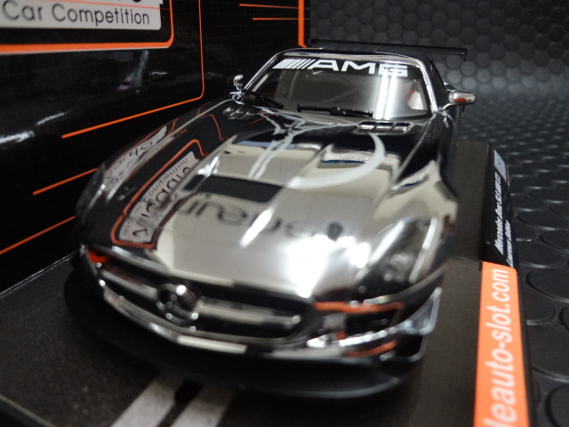 Scaleauto 1/32 ｽﾛｯﾄｶｰ SC6019◇Mercedes Benz SLS GT3 Laureus Special Edition  AMGベンツSLS/オールクロームのショーカーが登場！☆世界500台限定！ | NASCAR・スロットカー・ミニカーの専門店<<サッキーズ・コレクションズ大阪>>  by CAR-BOX