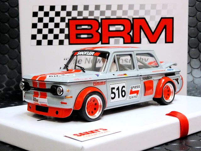 BRM 1/24 ｽﾛｯﾄｶｰ BRM-066◇BRM NSU TT BERGPOKAL ＃516 1/24 ☆最新モデルNSUはいかが？ ☆NSU-TT入荷完了！！  | NASCAR・スロットカー・ミニカーの専門店<<サッキーズ・コレクションズ大阪>> by CAR-BOX