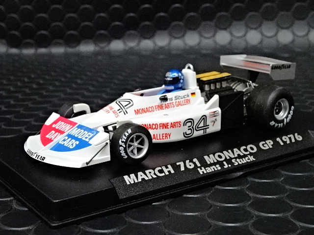 FLY 1/32 ｽﾛｯﾄｶ- A2048◇March 761, #34/Hans-Joachim Stuck. Monaco
