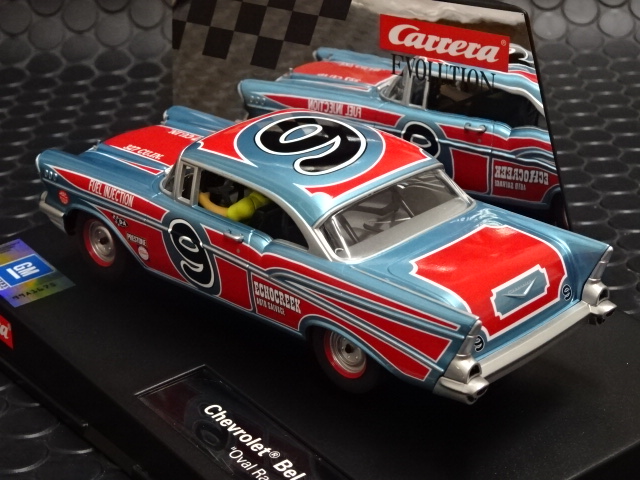 Carrera 1/32 ｽﾛｯﾄｶｰ 27526 ◇ CHEVROLET BEL AIR ＃9. ”Vintage stock